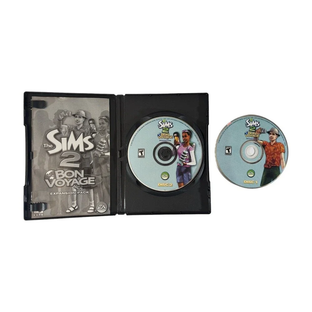 Sims 1 & 2 PC Lot 9 Games Deluxe Double Deluxe